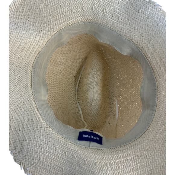 Hatattack Classic Travel Hat with fringe tan color